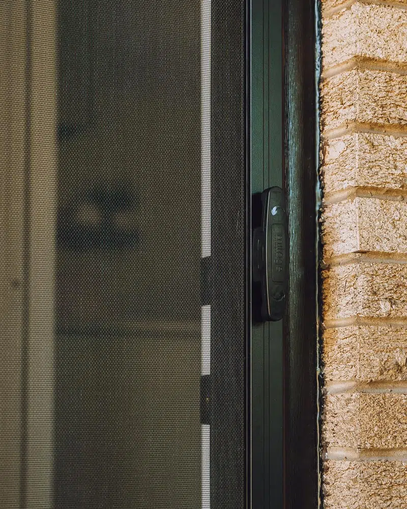 Retained Mesh Retractatble Screen Door in Lethbridge