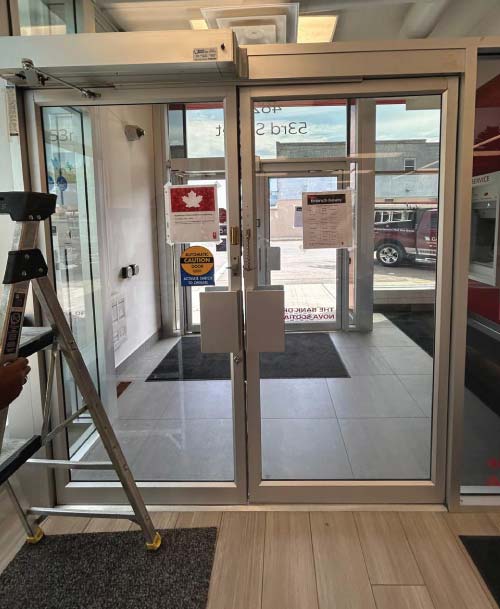 Swing Automatic Doors in Lethbridge, Alberta